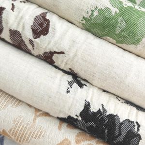 Modern Linen Cotton Curtains White 100% Cotton and Linen Fabric Curtains