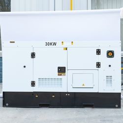 Shandong Yunnei Power 30 kVA Silent Type Diesel Generator Set