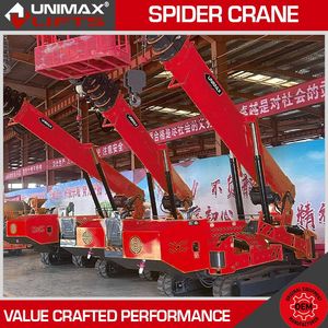 Premium Skyjack Haulotte Genie Jlg Unic Palazzani Easy Lift CMC Teupen 12t 14t 16t Crawler Crane Smiley Crane Crane Spider Spyder Crane Smiley Crane Service
