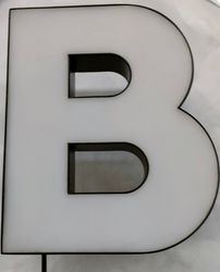 LED Channel Letter Signs Without Exposed Acrylic Fabricated Facelit Metal Signage