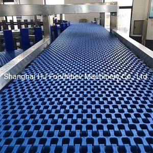 Industrial Machinery That Can Flash Freeze Food Bread on a Conveyor Belt System Cooling Tower Conveyor
