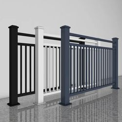 Aluminum Balustrade Design Aluminum Balcony Railing/Stair Railing/Deck Railing and Handrail