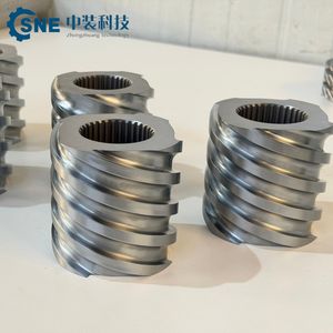 Custom Labeling Quenched and Tempered High Precision OEM Extruder Screw Element for Ceramics Extrusion
