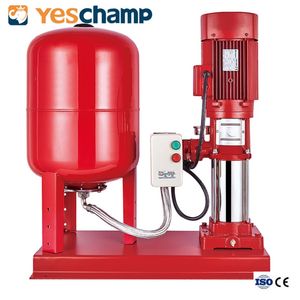 Vertical Multistage Jockey Pump with Pressure Tank Combo