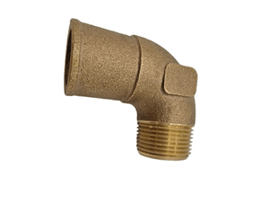 90 Degree Brass Elbow Pipe Fitting – Compression Type