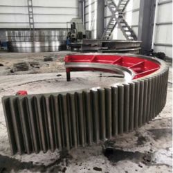 Rotary Kiln Spur and Girth Gear with China Factory Price