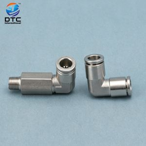 Stainless Steel 90 Degree Hydraulic Elbow Fittings Corrosion Resistant Hydraulic Connectorsoem Hydraulic 90 Degree Elbow Fitting Bsp NPT Jic Hydraulic Adapter