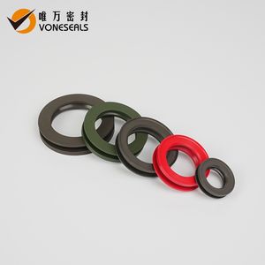 Voneseals Hydraulic Cylinder Piston Oil Seal Kit Wear Resistant PU Rubber Seal for Excavator OEM ODM Factory Wholesale Supplier