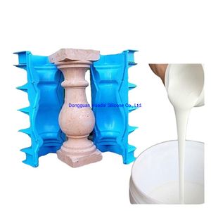 Price for Liquid RTV2 Silicone Rubber Applying Gypsum Grc Concrete Resin Products Silicon Mold Making