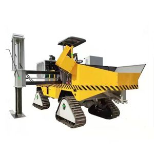 High Efficiency Self-Propelled Concrete Curb Slipform Paver Machine for Road Construction