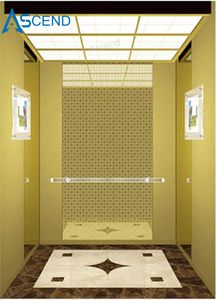 Elevator Lift Titanium Plating Cabin with Good Price