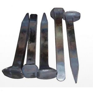 Hot DIP Galvanized Railroad Spike Anti Corrosion for Outdoor Mine Track Railway Accessories Steel Railroad Track Spike