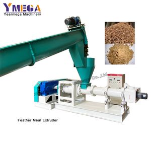 Professional Manufacturer Chicken Animal Feather Meal Extruder Machine