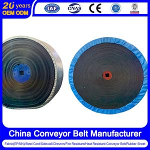 Heavy Duty Oil Resistant Rubber Conveyor Belt D Grade Anti-Abrasive/Oil High Adhesion Fabric Chevron Belt for Foundry Industry Steel Mill Forging Workshop