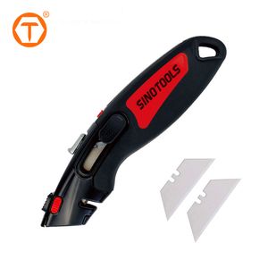 2 in 1 Heavy Duty Automatic Manual Blade Retraction Utility Knife