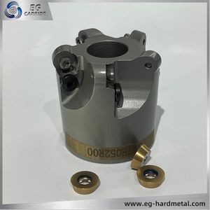 Carbide Insert Milling Cutter for Roughing and Finishing