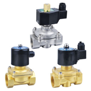 Miniature 3 Way 12V 24V Normally Open Water Solenoid Valve
