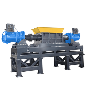 Reliable Efficient Fixed Multi-Purpose Double Shaft Shredder for Efficient Scrap Metal Processing