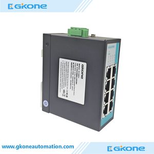 8-Port Industrial-Grade DIN-Rail Unmanaged Poe Ethernet Network Switch