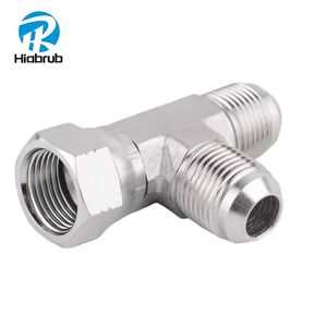 High-Quality 304 Jic Tee Fitting for Hydraulic Systems