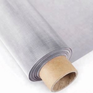 High Quality Plain Weave Stainless Steel Wire Mesh Is The Most Commonly Used Wire Cloth 1X30m Per Roll