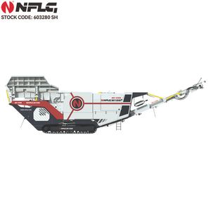 High Efficiency Tracked Mobile Mining Jaw Crusher for Granite Mining Area