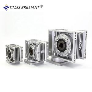 Nmrv40 Series Aluminium Worm Gearbox Speed Reducer for NEMA34 Step Motor or BLDC Motor