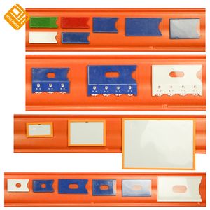 Warehouse Shelf Plastic Magnetic Price Holder