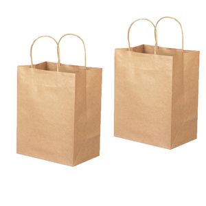 OEM Paper Bags Handbags for Shopping and Packaging Take Away Food Paper Bag