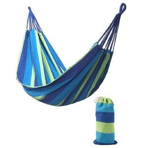 New Outdoor Camping Hanging Folding Knit Hammock