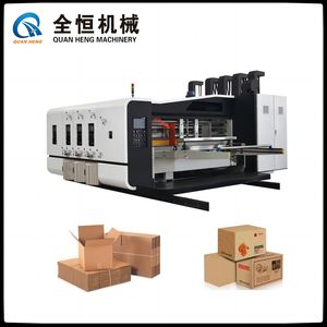 Jumbo Corrugated Carton Box Flexo Printing Slotting Machine