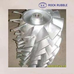 Axial Fan Impeller Blade / Low Pressure Vocuum Aluminum Die Casting