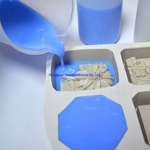 Polyurethane Liquid Rubber Raw Material Silicon Gel Form Foam Transparent RTV2 Silicone Mold Making