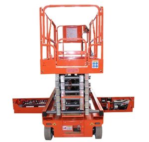 Self Propelled Electric Scissor Lift Battery Powered Hydraulic Mobile Aerial Work Platform Lift