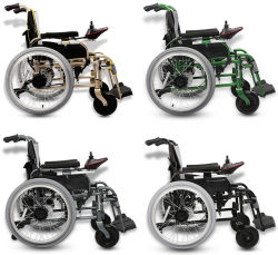 P3 Electric Wheelchair Folding Lightweight Power Wheelchair for Adults