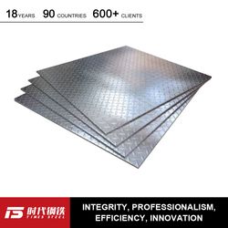 China Factory ASTM 201 304 316 409 410 304L X10crni18-8 301 X2crni19-1 00Cr18Ni9 Checkered Stainless Steel Plate