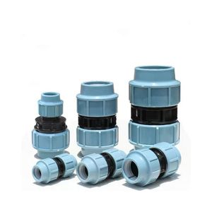 HDPE Irrigation Pipe Fittings PP Compression Fittings