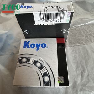 Original Koyo Bearing Dac6087 Steering Machine Bearing 60*87*26 Auto Steering Bearing