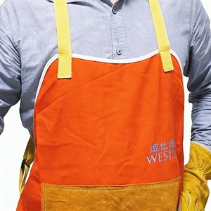 Factory Latest Acid-Resistant Industrial Work Safety Welding Apron for Laboratory