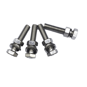 Stainless Steel 304 Hex Bolts Nut Set with Washer