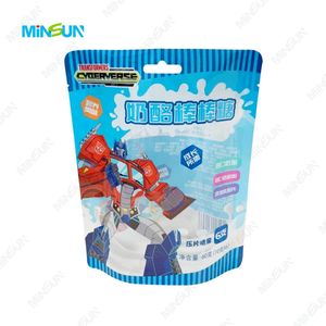 Custom Resealable Plastic Bags for Cheese and Lollipops