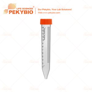 Pekybio 15ml Orange High Quality Centrifuge Tube for Scientific Applications