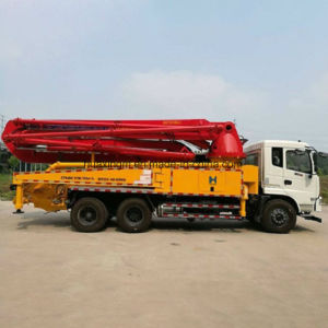 48m Concrete Pump Truck Used in Construction Project