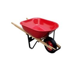 High-Strength Steel Wheelbarrow for Heavy Loads and Tasks