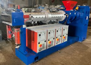 Cold Feed Rubber Extruder Machine with Vacuum System for Strip and Cord