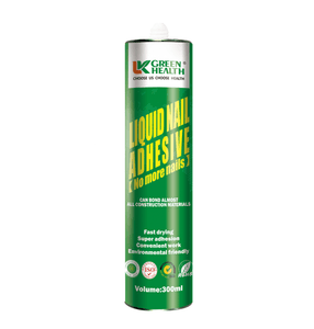 Good Adhesion Low Voc Paneling & Molding Adhesive Nail Free Construction Fluid Building Glue