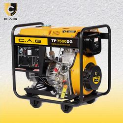 6.0kw 6.0kVA 6000W 6000watts 60Hz Small Four Stroke 12HP Engine Portable Open Frame Soundproof Electric Diesel Power Generator