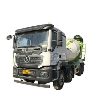 Shacman 10-12 M3 Diesel Cement Concrete Mixer Truck Euro 5 Original Painting