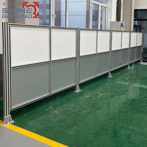 Building and Industrial Aluminum Profiles 2020 Movable Partition Wall Security Fence