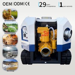 High Vacuum Self-Priming Drainage Robot Priming-Free Flood Control Diesel Engine Water Pump
